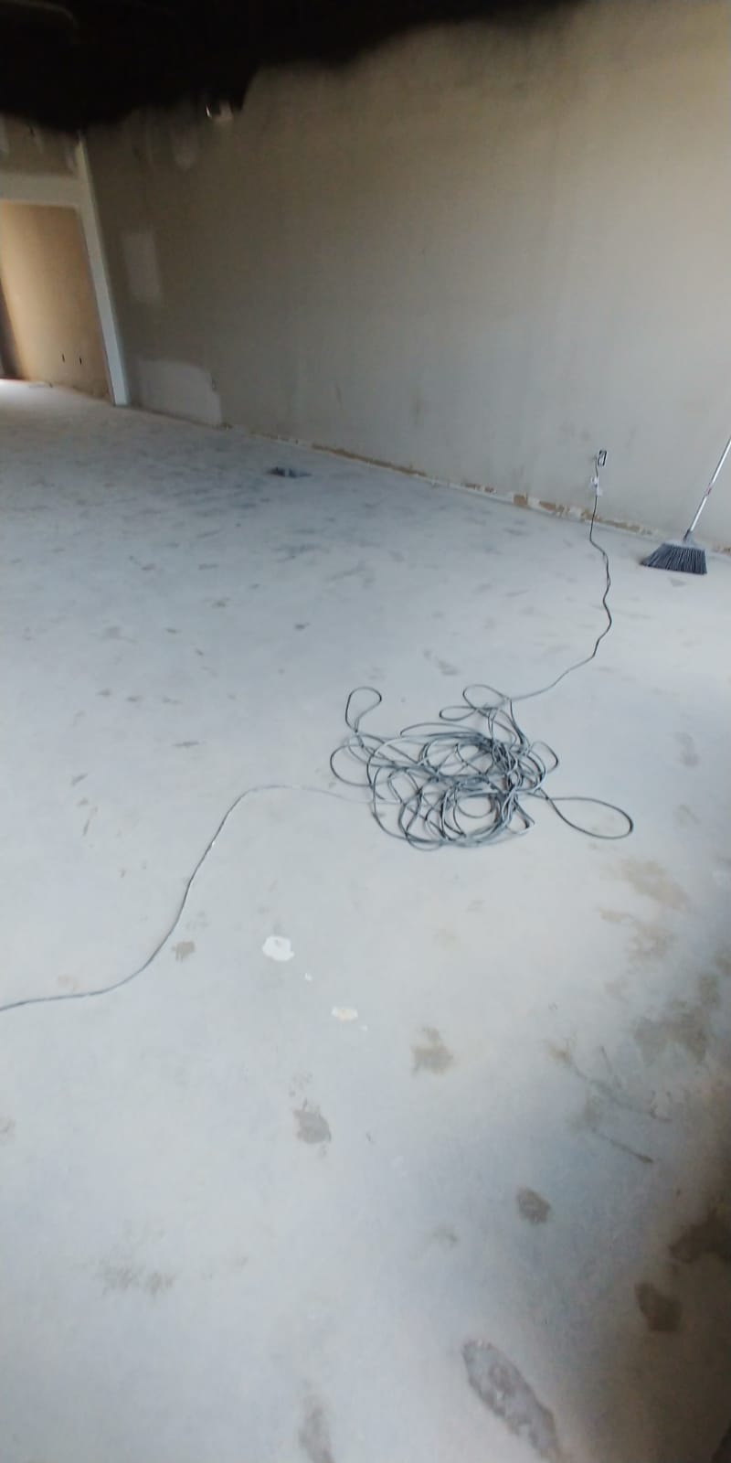 Epoxy — Showroom Floor - Before