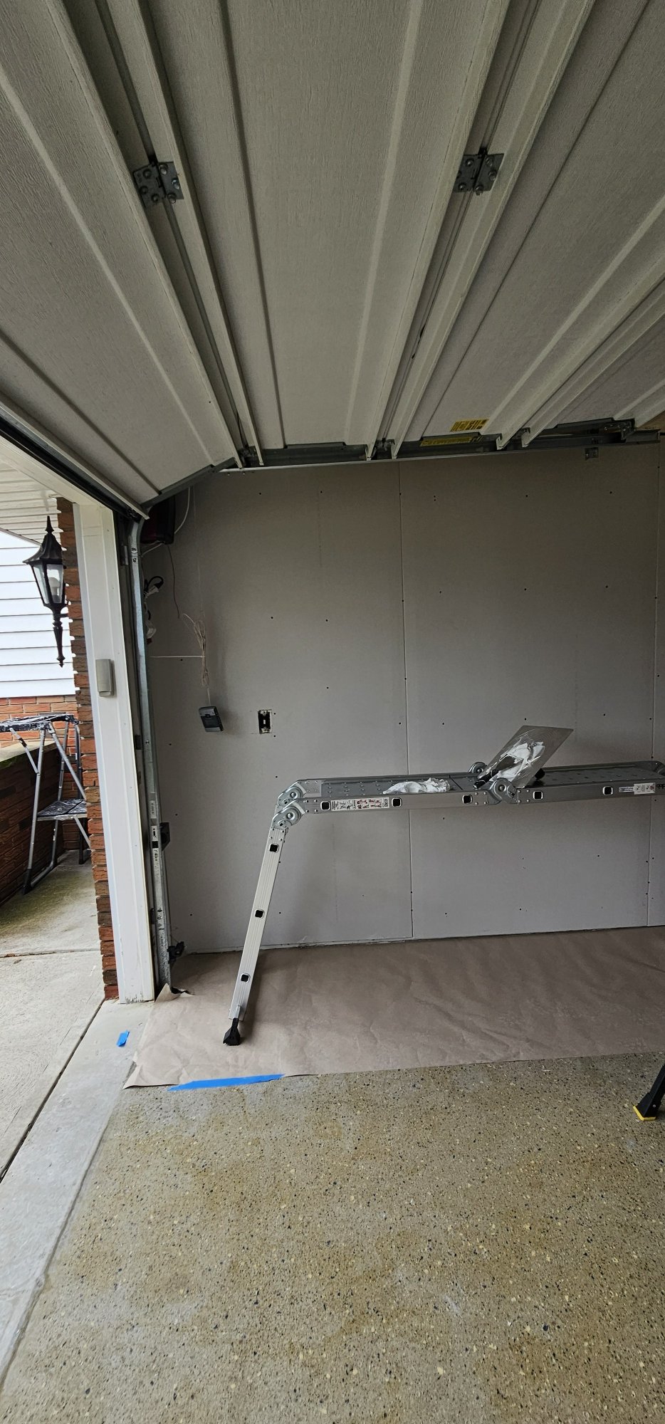 Entrance — Epoxy Floor Coating - Before