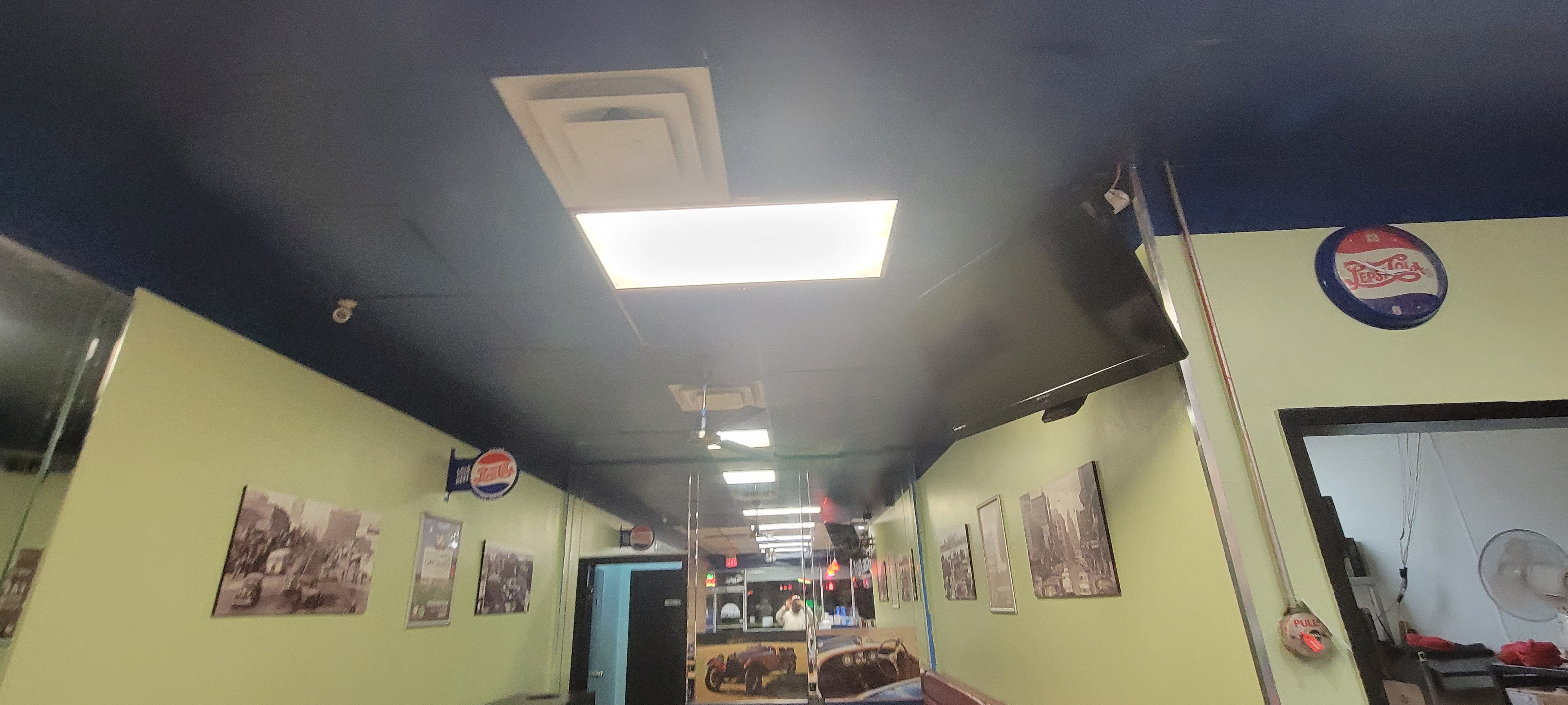 Restaurant Renovation — After (Hallway)